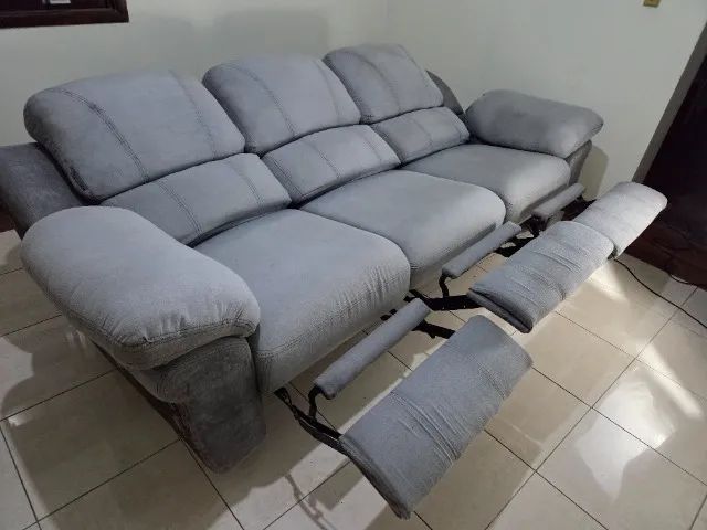 Sofá modular retrátil 2 ou 3 lugares - 2,5m - Foto 3