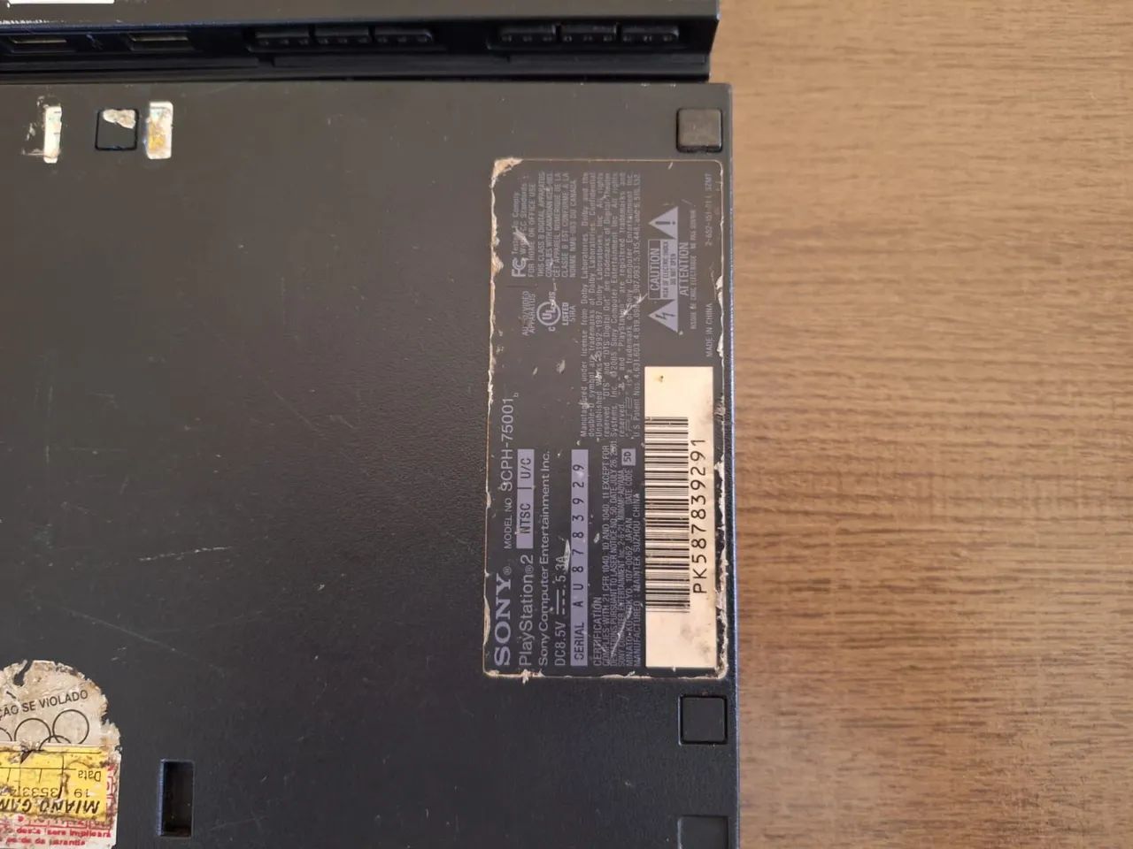 2 Playstation 2 Slim Somente O Console Matrix Leitor Ruim - Foto 3
