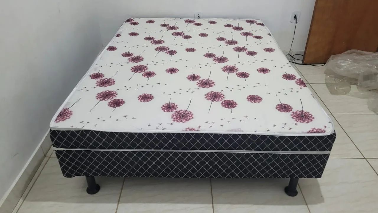Cama Box Casal (Frete Grátis Algumas Cidades)