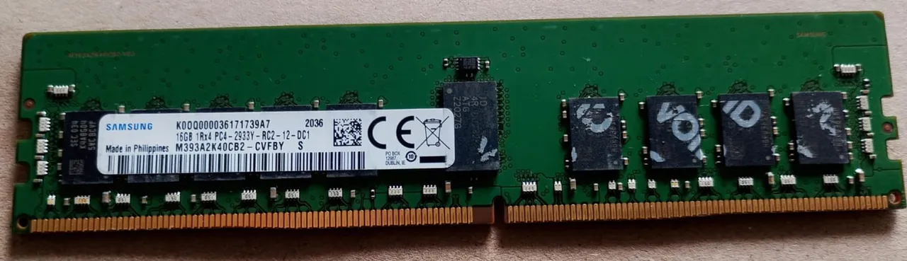 Memorias Servidor Samsung Mtec skhynix dell hp 32gb Pc4 2933y 2933