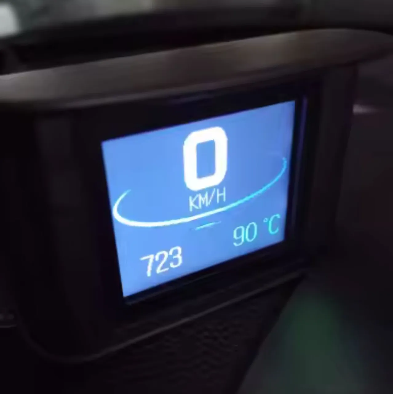 Painel auxiliar Digital OBD2 Novo