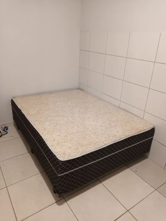 Cama de 5 cm de colchão  casal