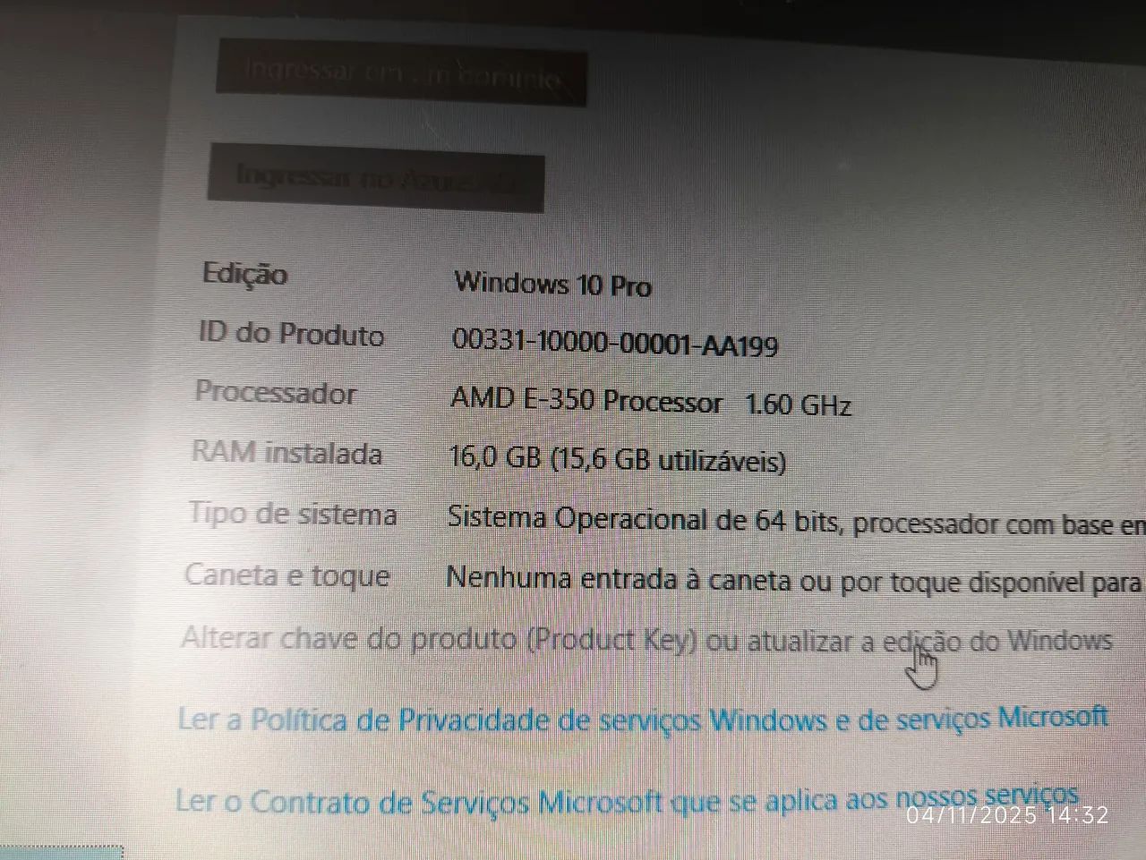 pc slim HP usado64292065758082122