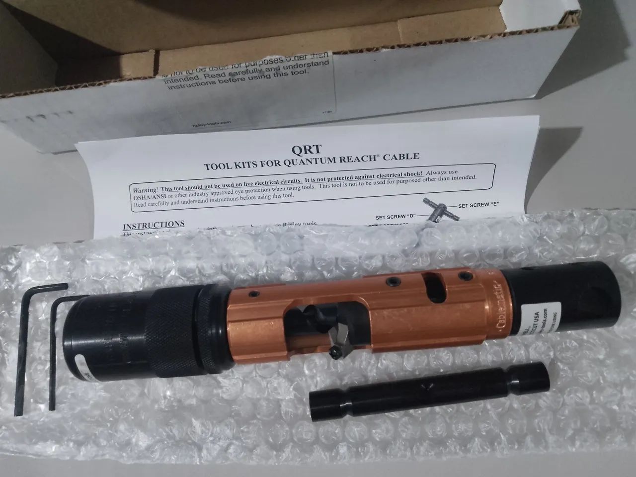 Preparador e Desencapador de cabo coaxial. - Foto 2