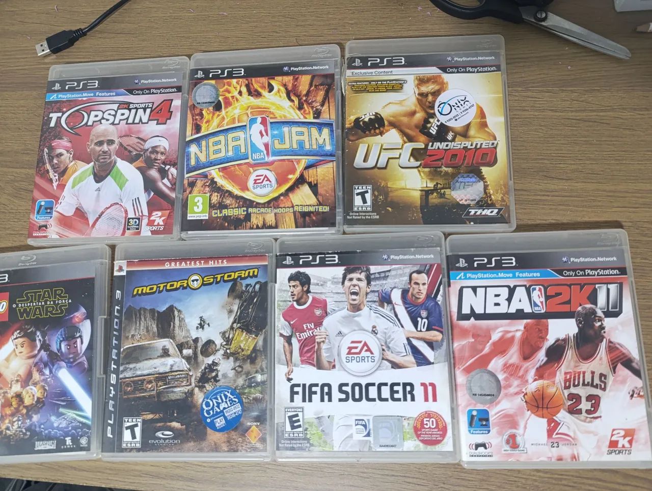 Jogos físicos PS3