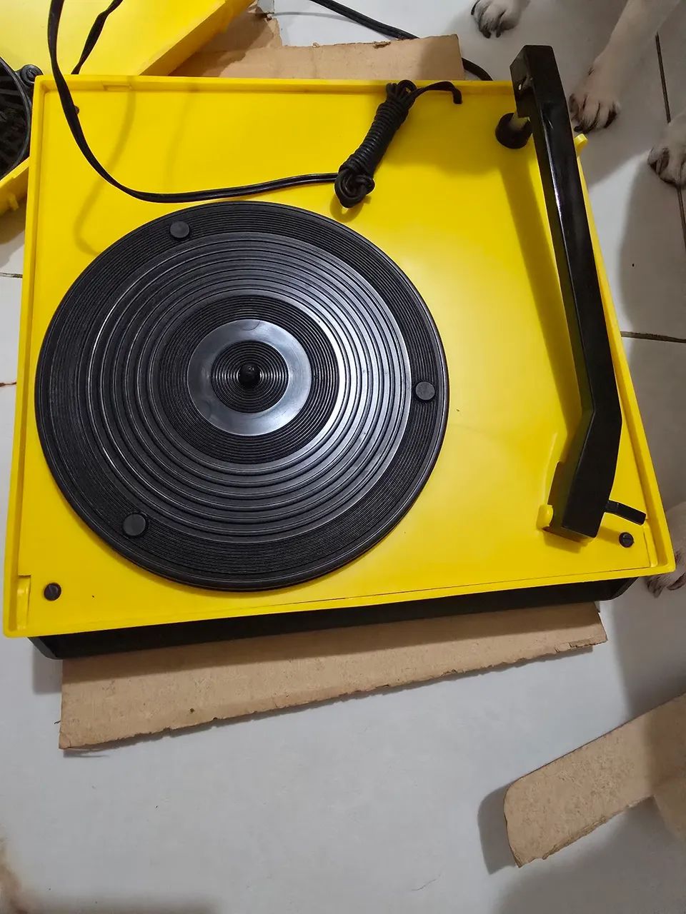 Vitrolinha sonata antiga funcionando mas sem agulha - Foto 4