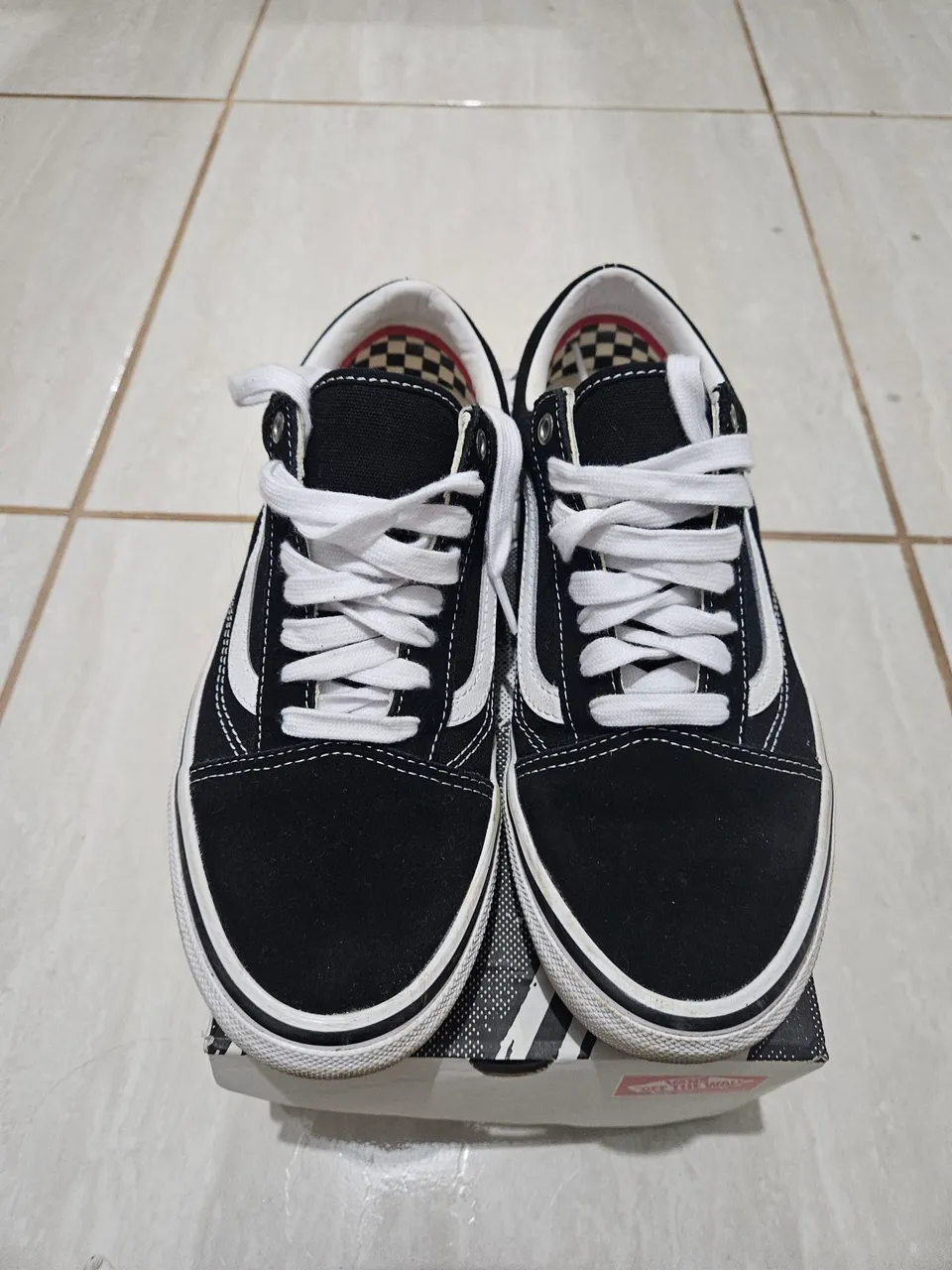Tênis Vans Old Skool Preto e Branco