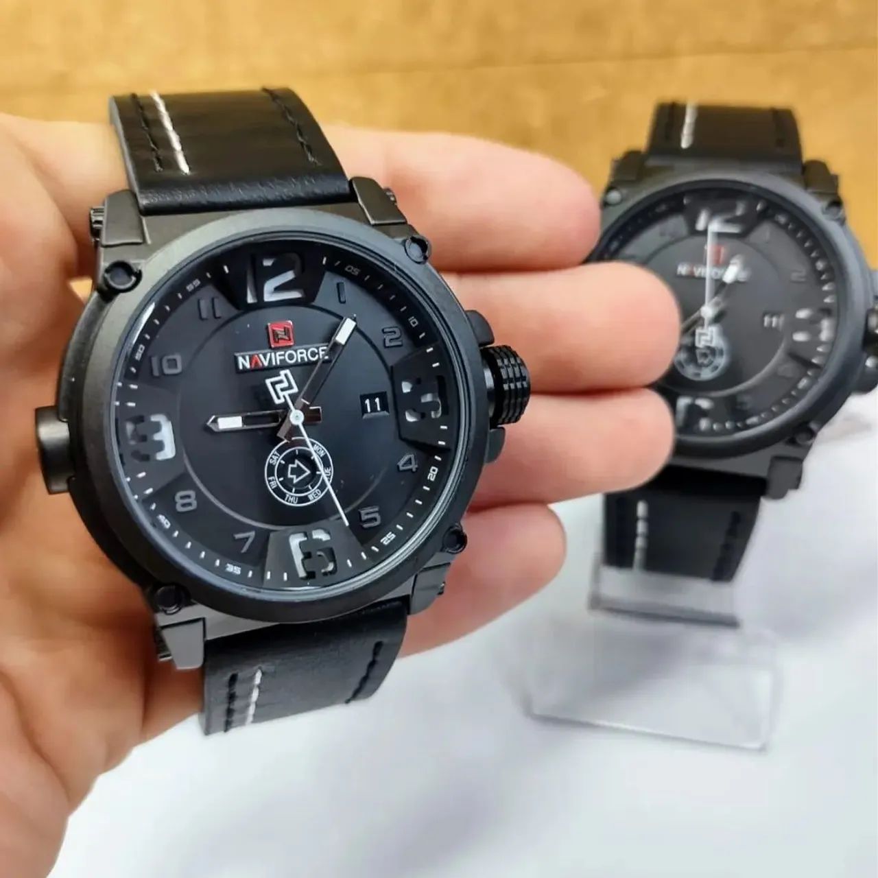 Relógio Masculino Naviforce - Preto