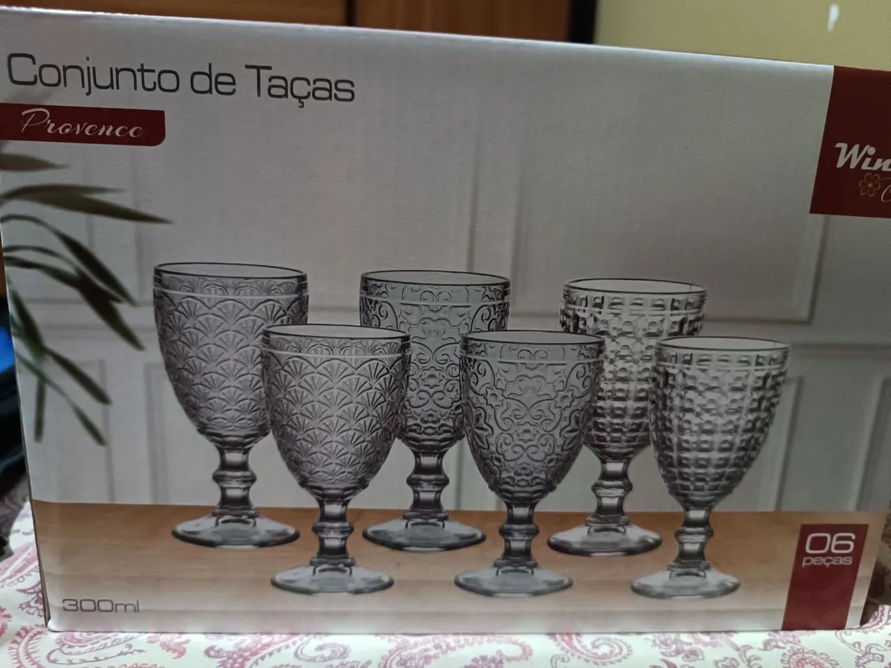 Jogo de Taças de Vidro Provence 300ml<br>