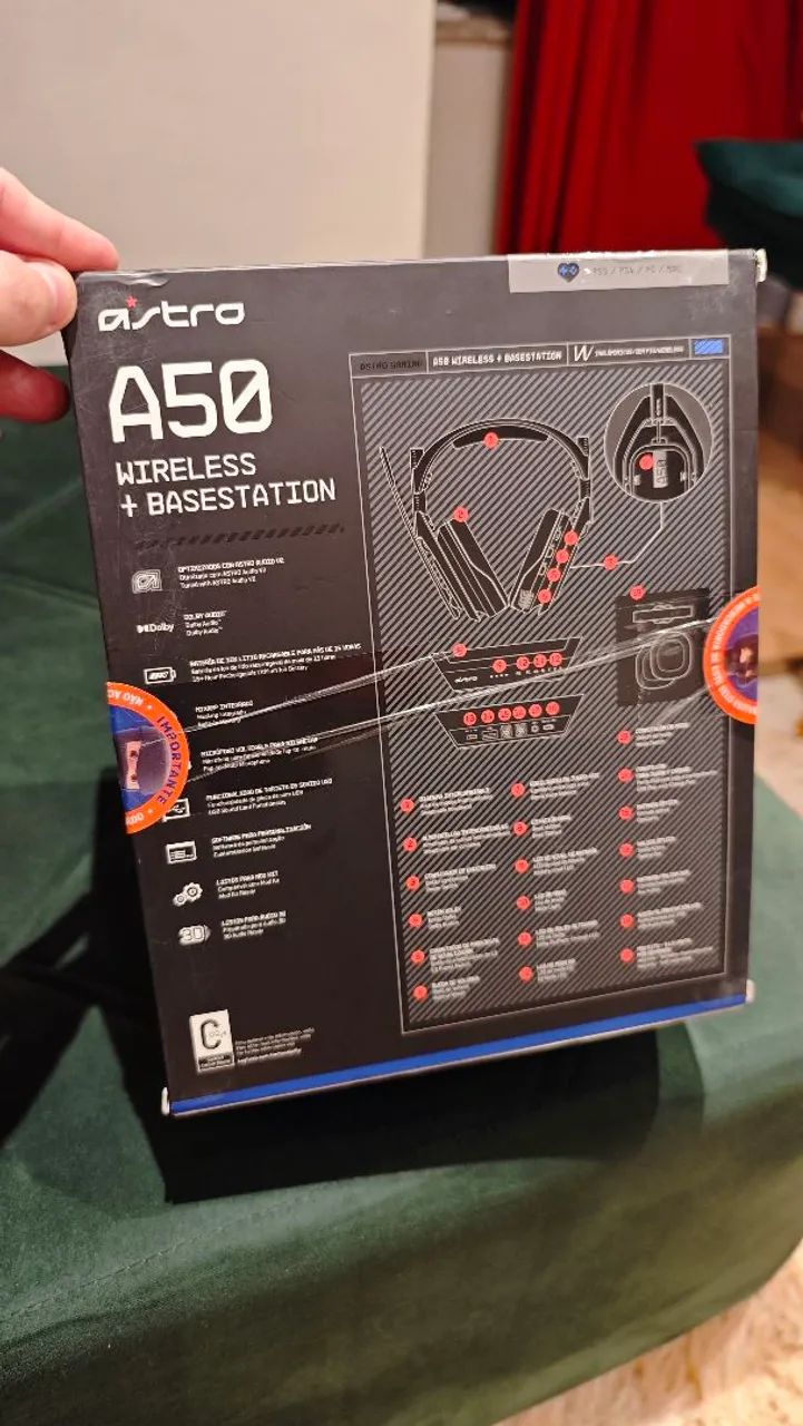 Headset Astro A50 +Base P/PS4 PS5 PC  - Foto 2