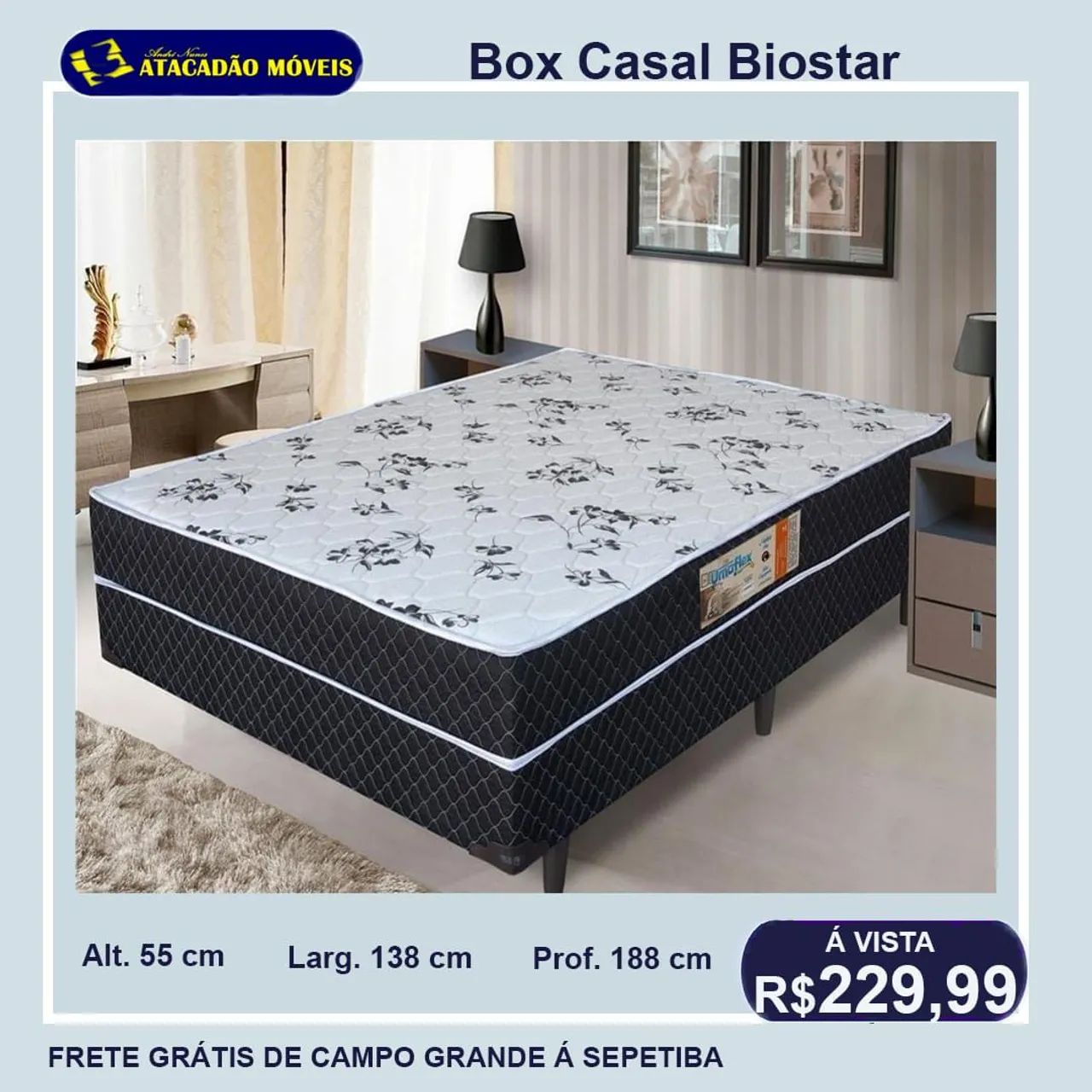 Box Casal Biostar - Frete Grátis!