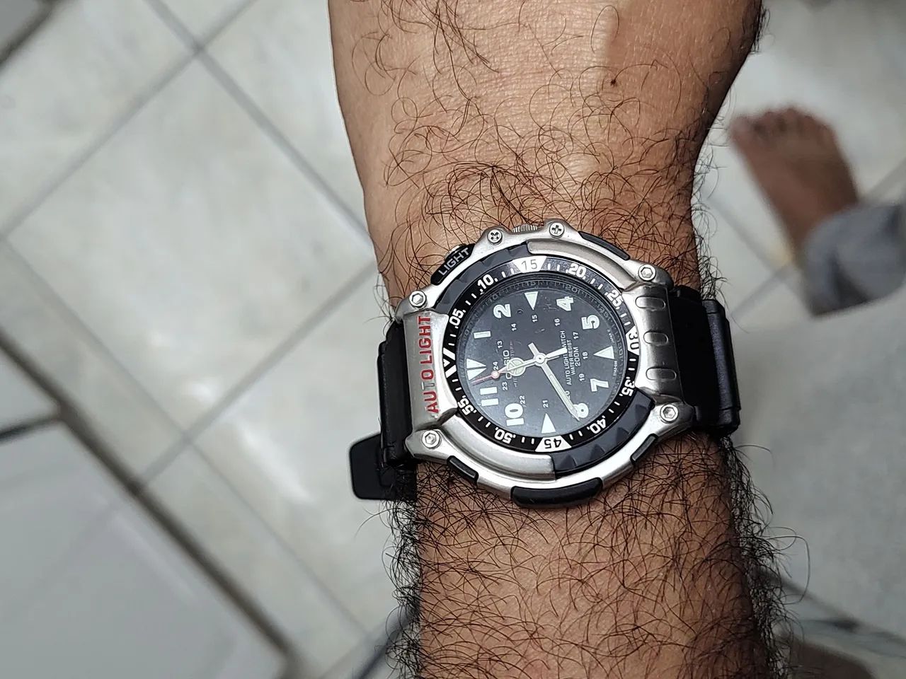 Relógio Esportivo Digital com Pulseira de Borracha MD-310 clássico. - Foto 2