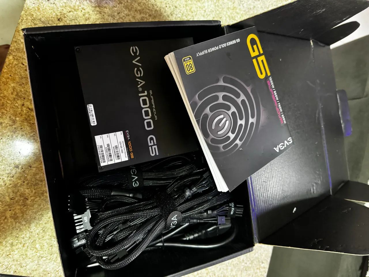 FONTE 1000W GOLD EVGA G5 FULL MODULAR  - Foto 3