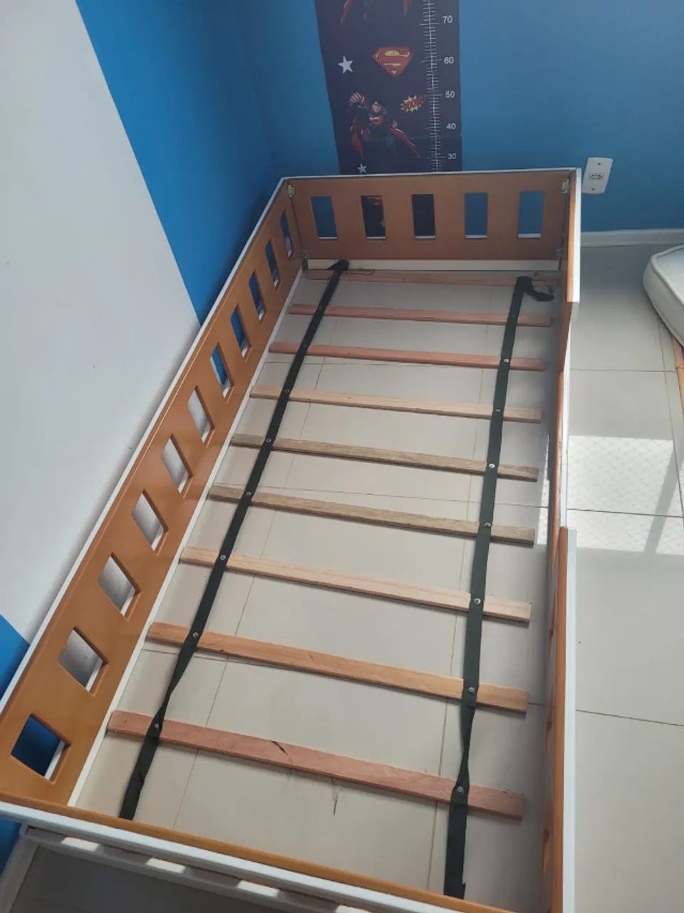 Cama Infantil Montessoriana Solteiro Branco