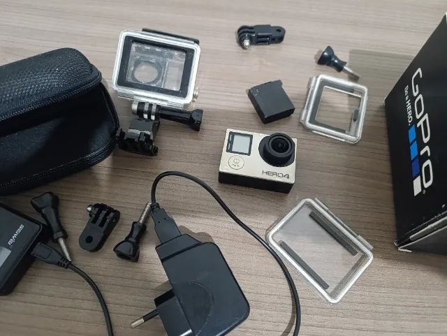 Gopro 4 silver + acessórios 