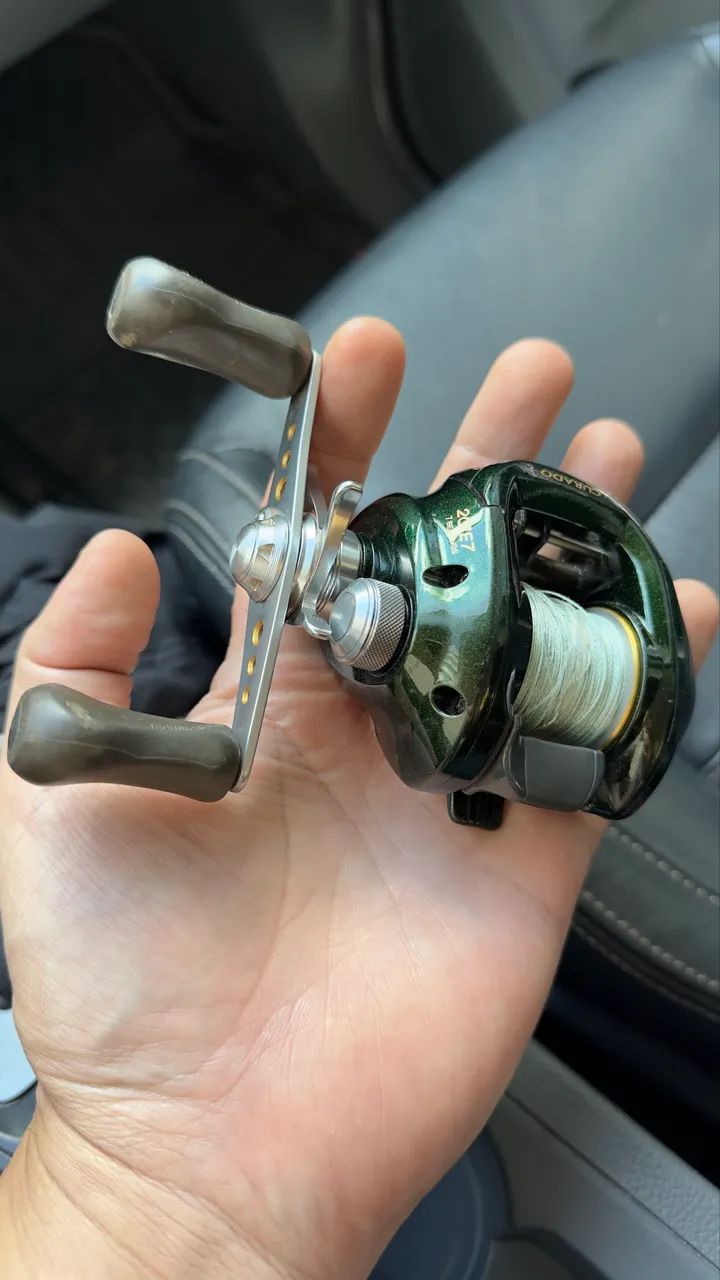 CARRETILHA SHIMANO CURADO 201 E7 - Foto 2