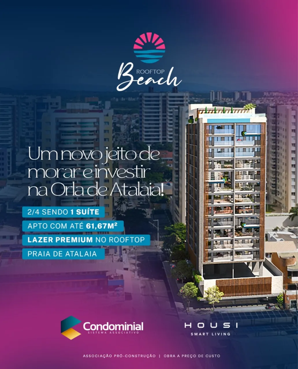 Rooftop Beach com 14 cotas pagas - um excelente investimento