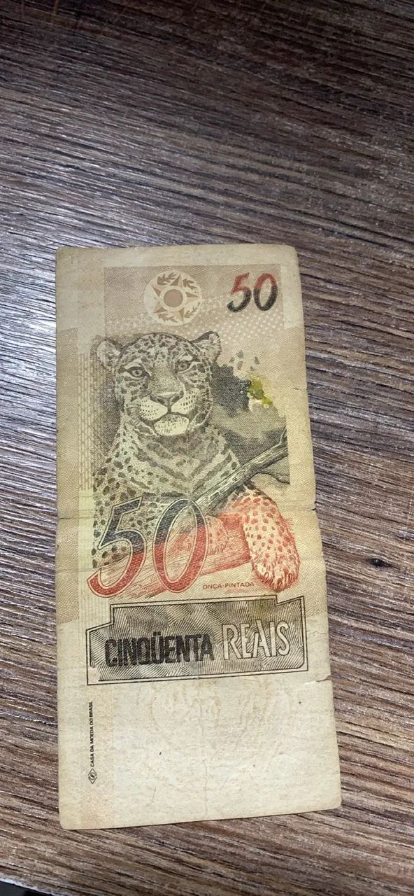 Cédula Onça Original
