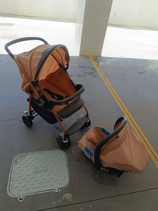 Carrinho de bebê + cosco  - Foto 5