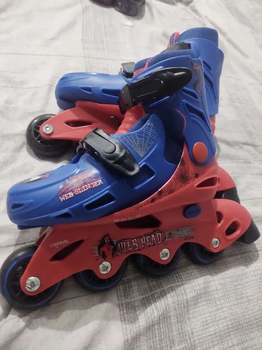 Patins homem aranha  - Foto 5