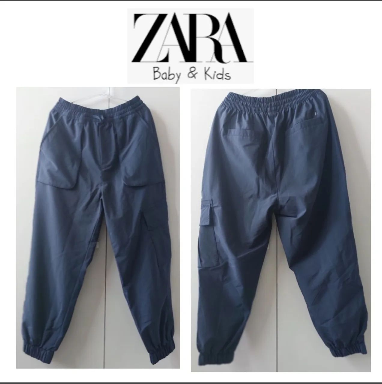  Zara calça cargo menino- 9 anos