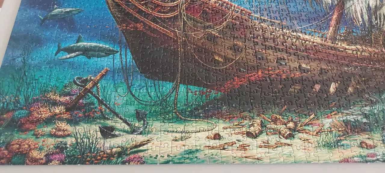 Lindíssimo Quebra-Cabeça 1500 peças - Anatolian, Naufrágio. - Foto 5