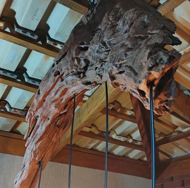 Luminária Lustre de Madeira Maciça (Novo) - Foto 3