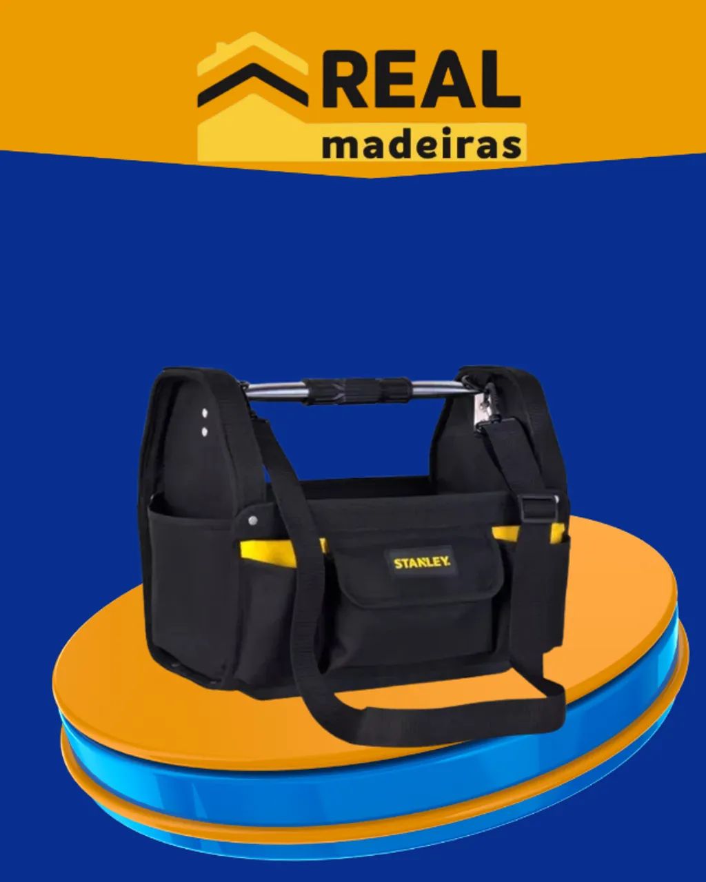 Bolsa para Ferramentas 16 Pol. com Alça em Metal STANLEY-STST516114 - Foto 2