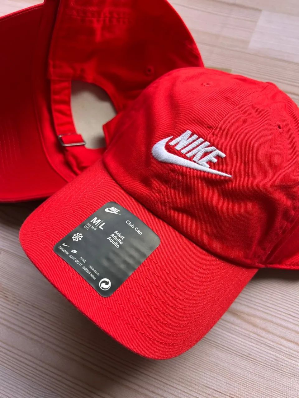 Boné Nike Vermelho Club H86 Original com etiqueta novo - Foto 3