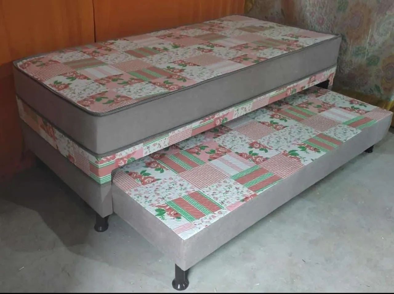 Cama de solteiro com cama auxiliar - Novas - Foto 4