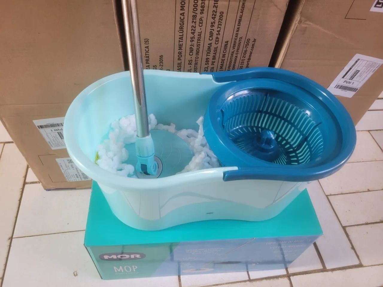 Mop Limpeza Prática com Balde - MOR - Foto 5