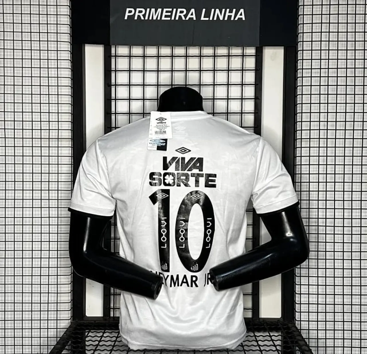 Camisa do Santos do Neymar