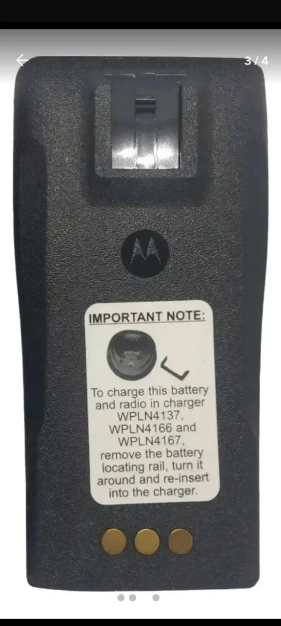 Bateria Motorola NNTN4970A - Foto 3