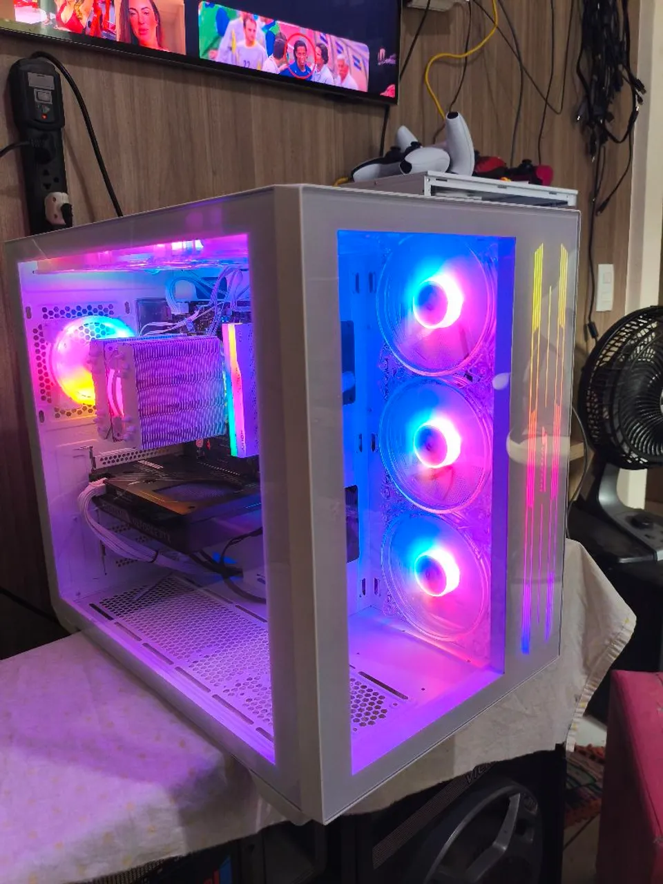 PC AM5 RYZEN 5 8500G E RTX5060 PEGO PS4 E PS5 COM VOLTA