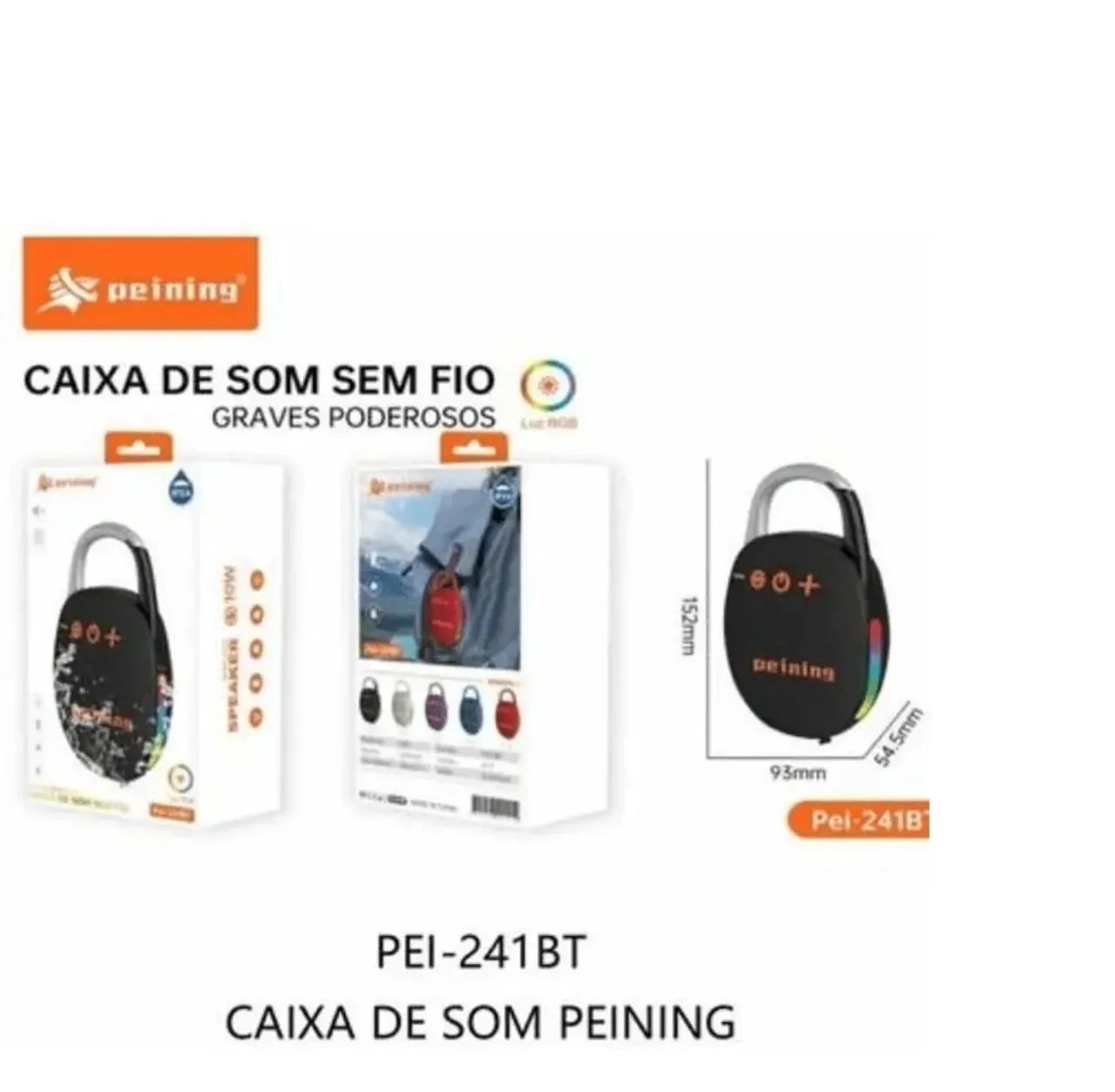 Caixa de som Clip Peining - Foto 3