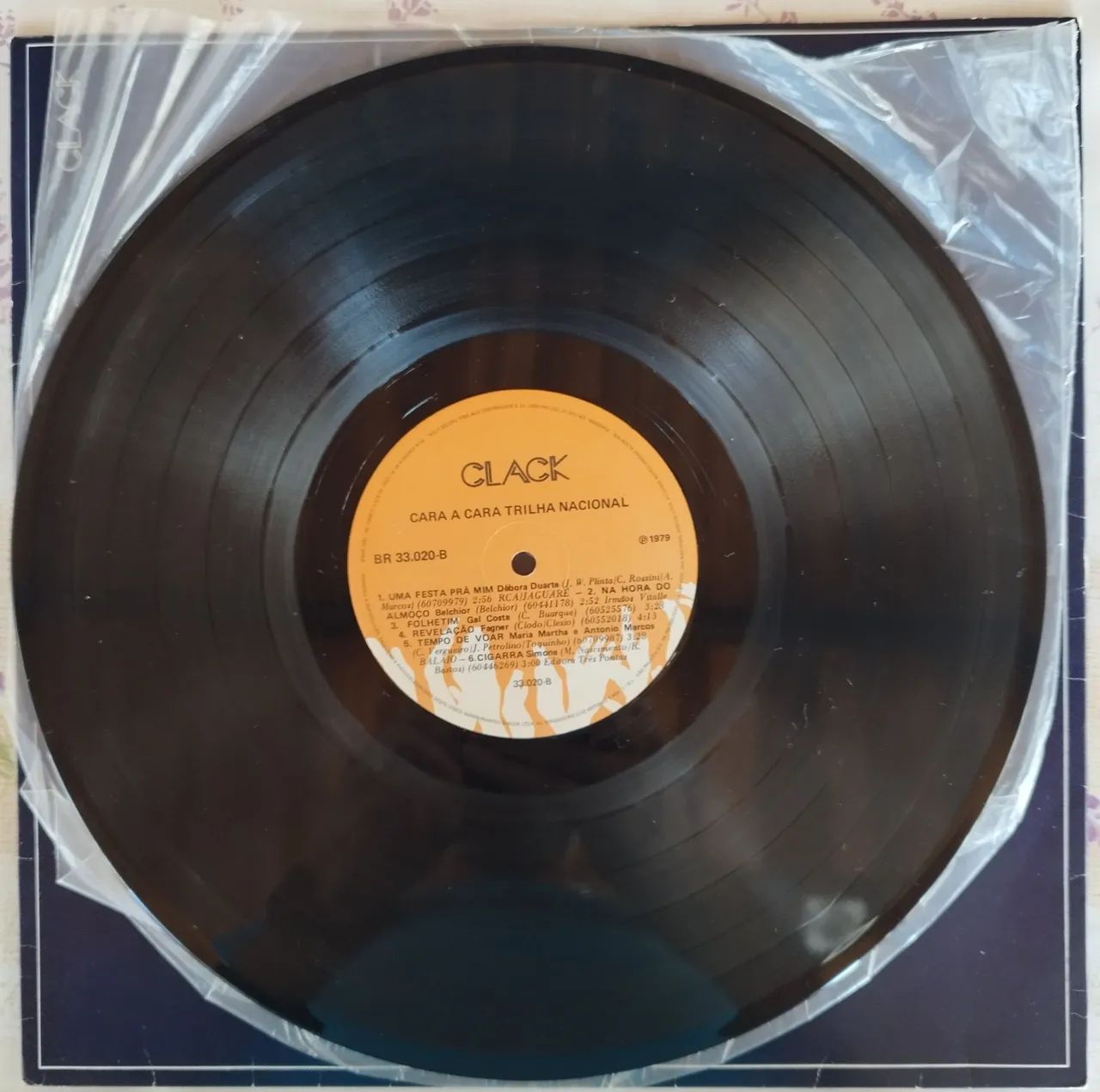 LP Cara a Cara trilha Nacional de Novela. - Foto 4