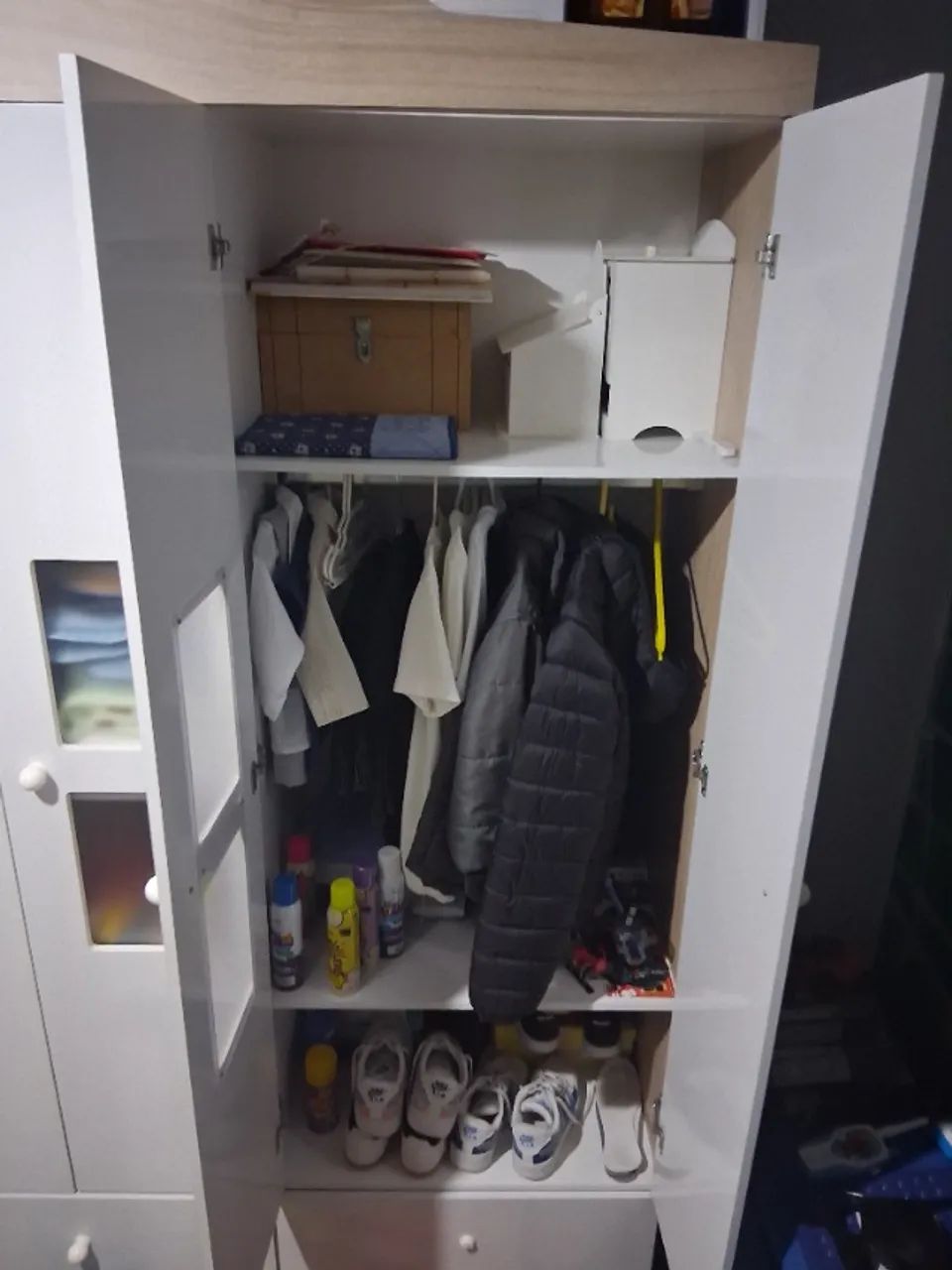 Guarda o roupa e  cômoda infantil - Foto 2