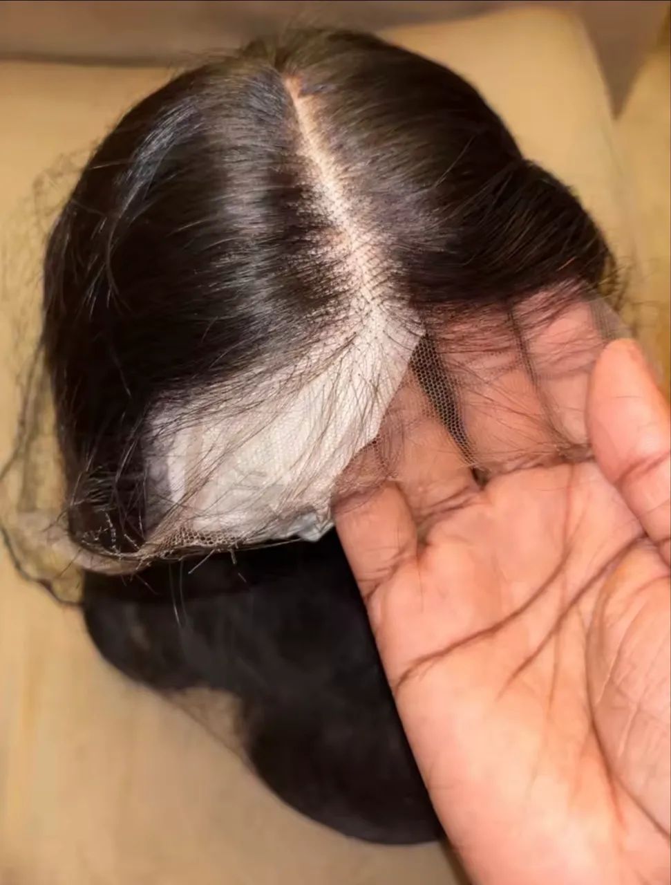 Lace front cabelo humano 70 cm ondulado  - Foto 5
