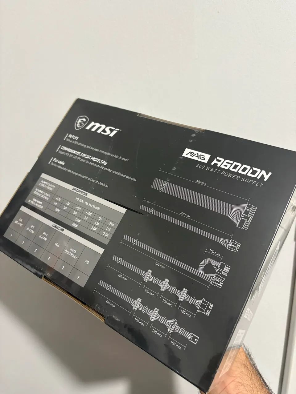 Fonte MSI 600w - Foto 2