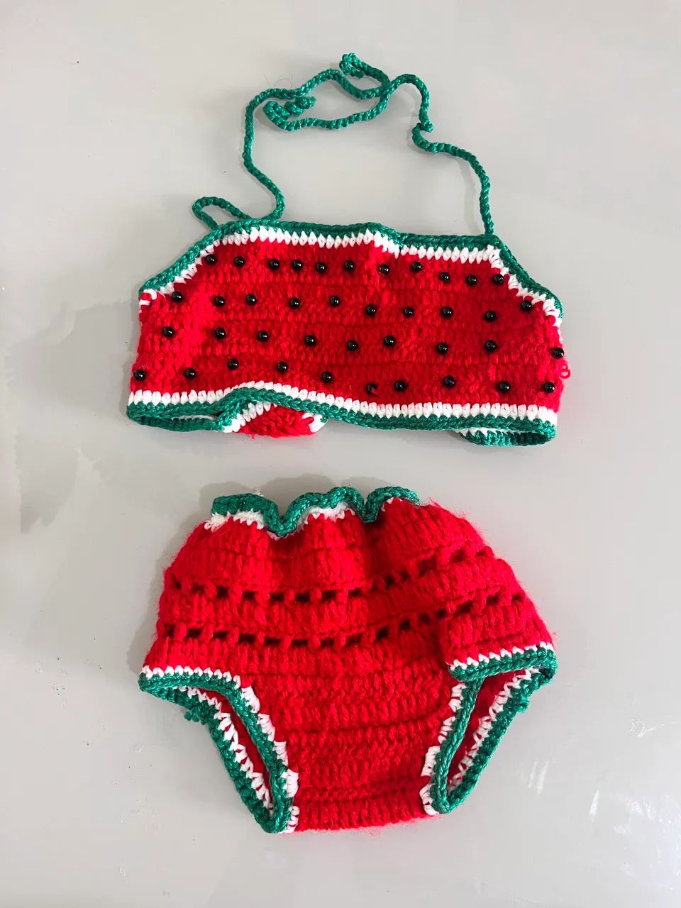 Roupa de crochê - MESVERSÁRIO