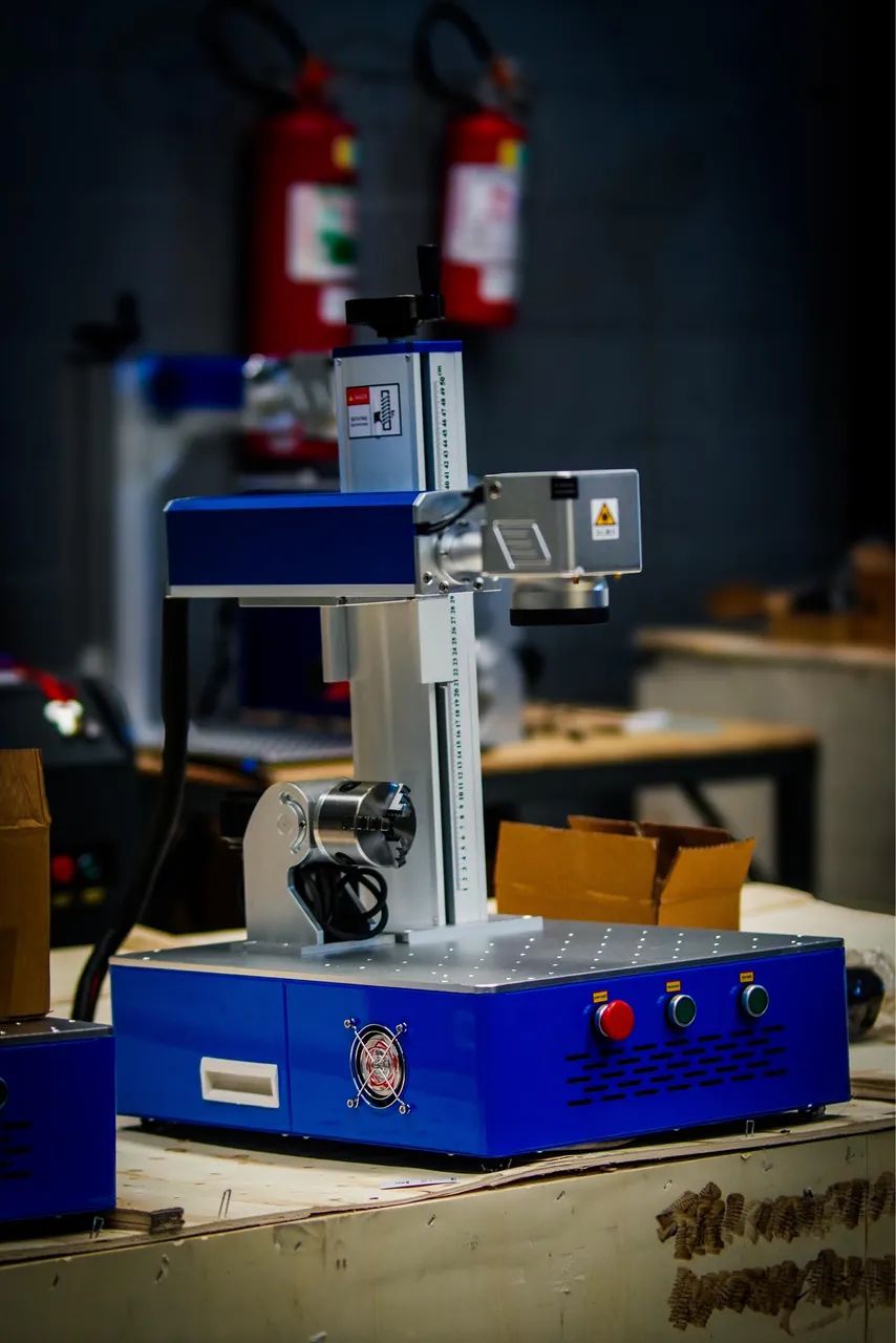 Máquina Gravação Fiber Laser 50W (Nova Na Caixa)