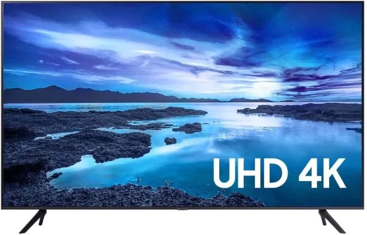 TV Samsung UN43AU7700GXZD - Smart TV LED 43", 4K UHD, Alexa built-in, Bivolt Smart TV LED  - Foto 4
