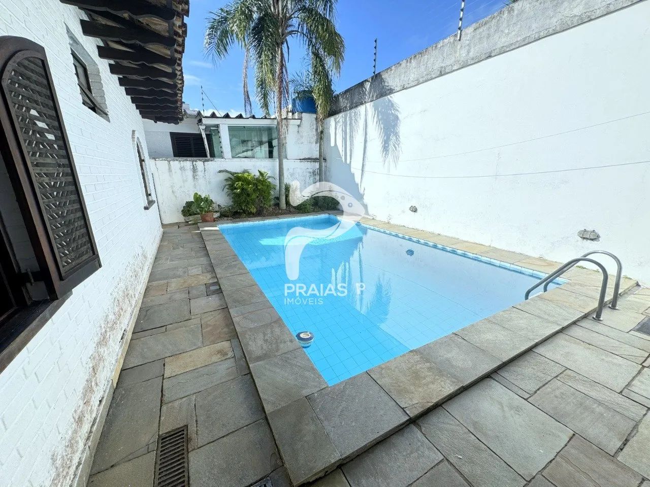 Casa térrea com piscina, 5 dormitórios, Enseada, Guarujá - Foto 2
