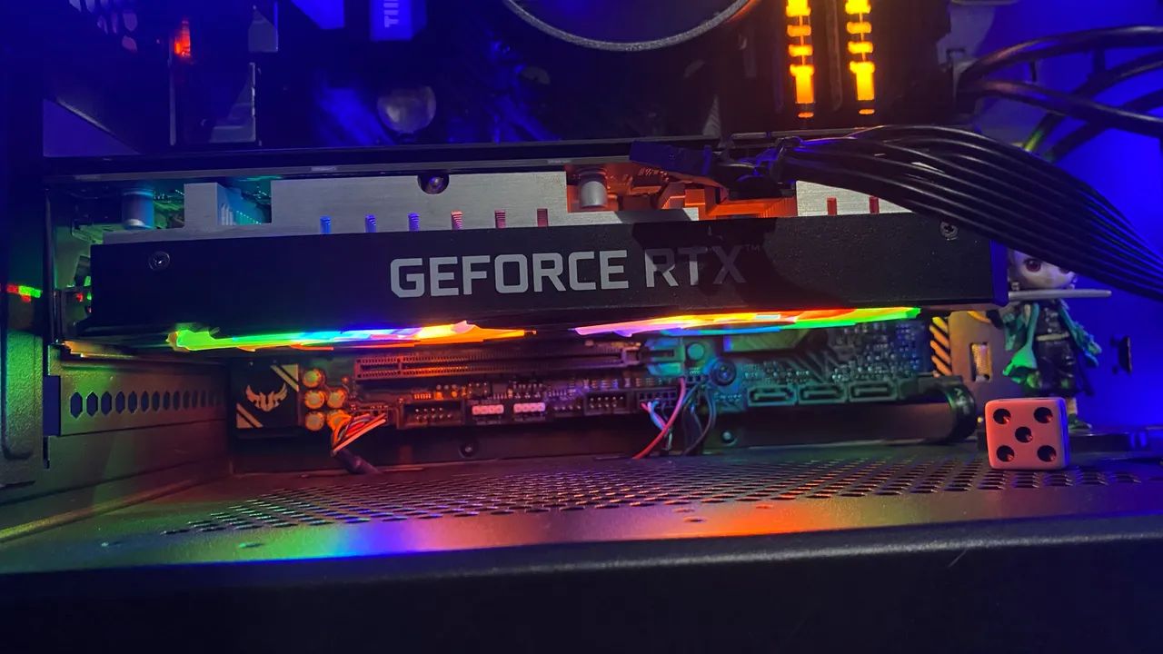 Ryzen 5 5600 + RTX 3050 Galax com RGB - Foto 4