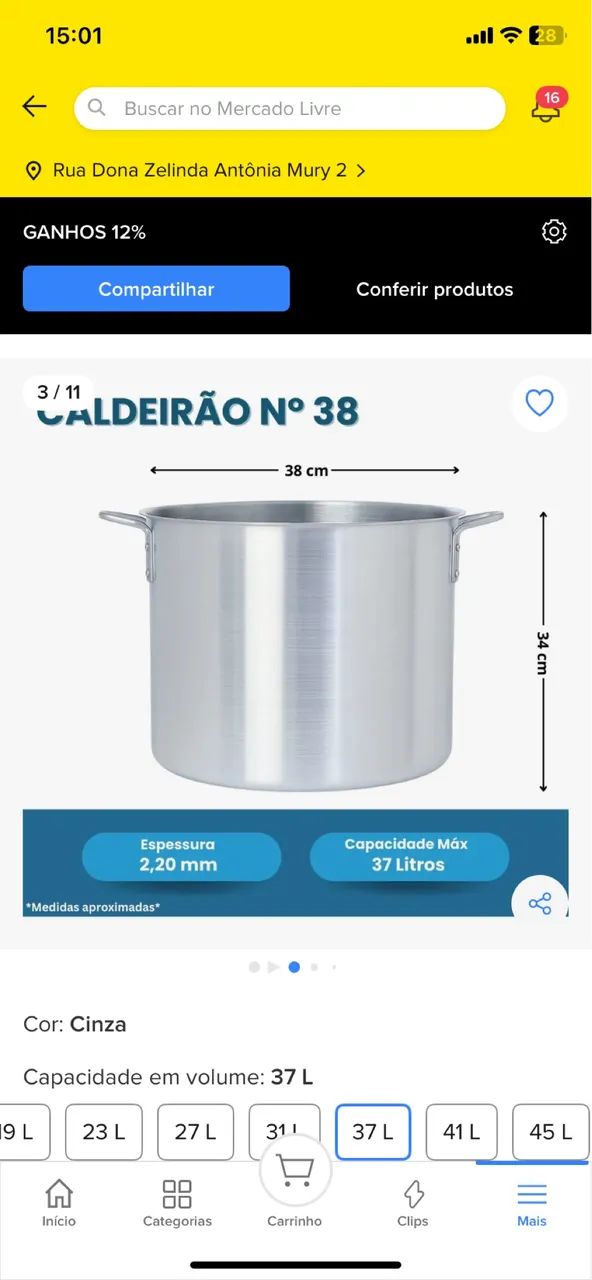 Seladora vácuo + fogão + panelas - Foto 4