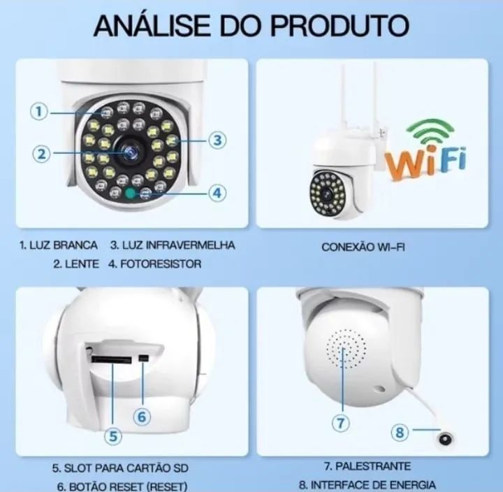 Câmera Smart Externa - Foto 5