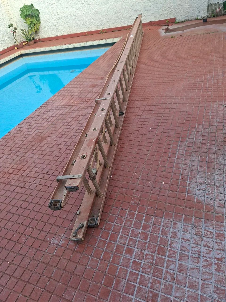 Escada em fibra de Vidro ,5metros . - Foto 3