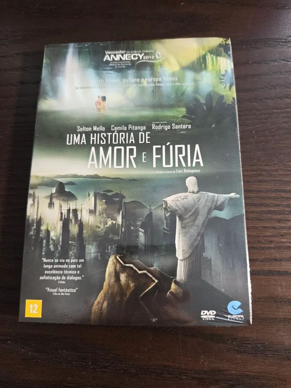 Um história de amor e fúria - DVD original e Lacrado 
