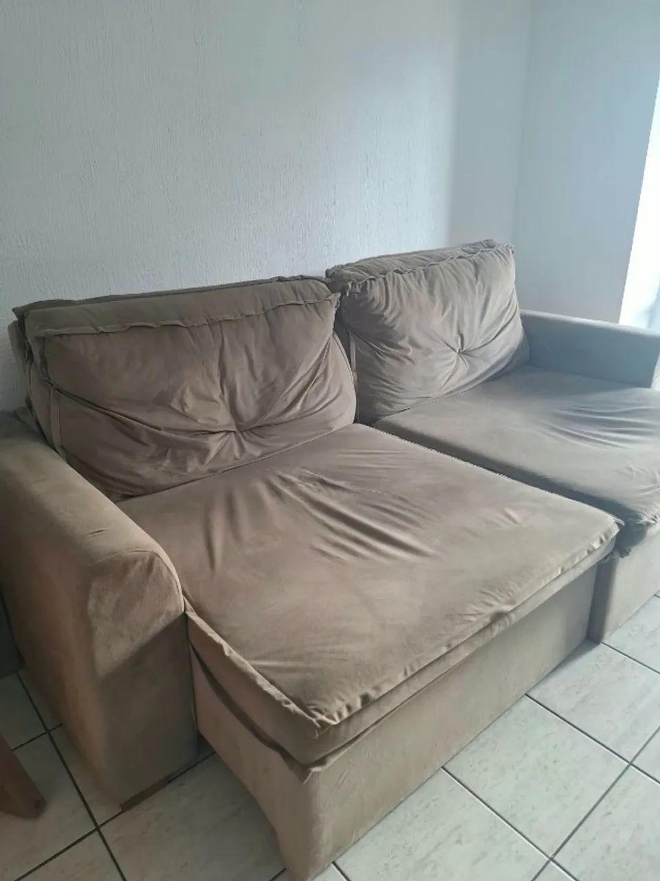 SOFA RETRATIL RECLINAVEL DE 4 LUGARES