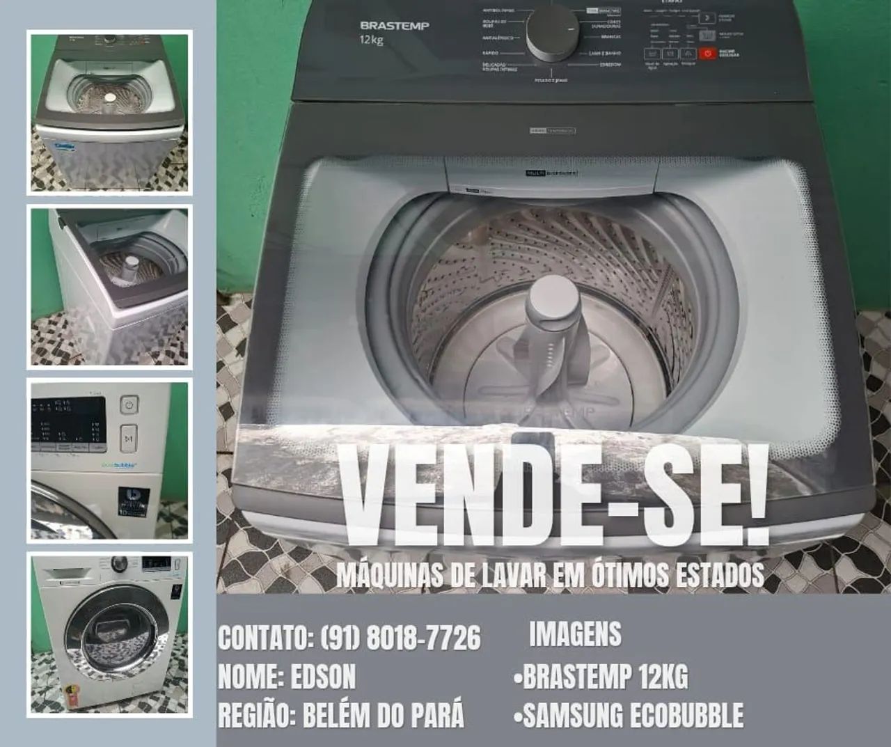 Máquina de lavar roupa 